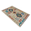 Handmade Multi Kilim Geometric 2x4 ft