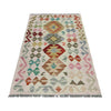 Handmade Multi Kilim Geometric 2x4 ft