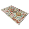 Handmade Multi Kilim Geometric 2x4 ft