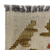 Handmade Multi Kilim Geometric 2x4 ft