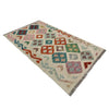 Handmade Multi Kilim Geometric 2x4 ft
