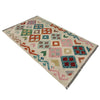 Handmade Multi Kilim Geometric 2x4 ft