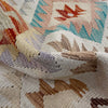 Handmade Multi Kilim Geometric 2x4 ft