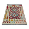 Handmade Multi Kilim Geometric 2x4 ft