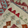 Handmade Multi Kilim Geometric 2x4 ft