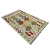 Handmade Multi Kilim Geometric 2x4 ft