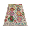 Handmade Multi Kilim Geometric 2x4 ft