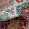 Handmade Multi Kilim Geometric 2x4 ft