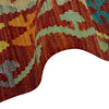 Handmade Multi Kilim Geometric 2x4 ft