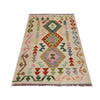 Handmade Multi Kilim Geometric 2x4 ft