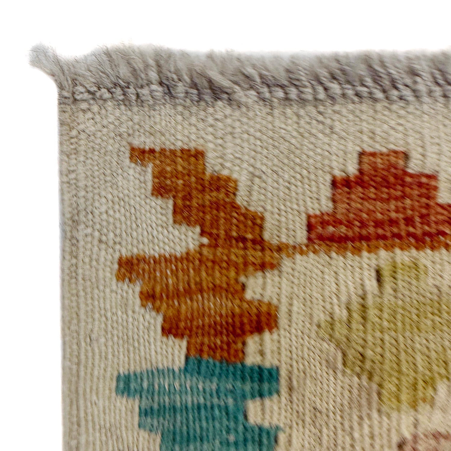 Handmade Multi Kilim Geometric 2x4 ft