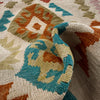 Handmade Multi Kilim Geometric 2x4 ft