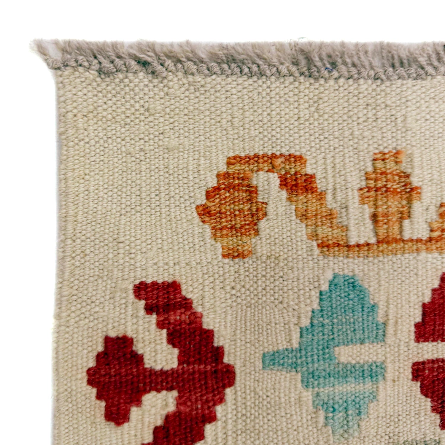 Handmade Multi Kilim Geometric 2x4 ft