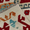 Handmade Multi Kilim Geometric 2x4 ft