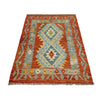 Handmade Multi Kilim Geometric 2x4 ft