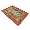 Handmade Multi Kilim Geometric 2x4 ft