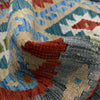 Handmade Multi Kilim Geometric 2x4 ft