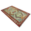 Handmade Multi Kilim Geometric 2x4 ft