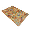 Handmade Multi Kilim Geometric 2x4 ft