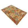 Handmade Multi Kilim Geometric 2x4 ft