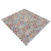 Handmade Multi Kilim Geometric 6x9 ft