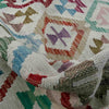 Handmade Multi Kilim Geometric 6x9 ft