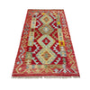 Handmade Multi Kilim Geometric 2x4 ft