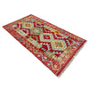 Handmade Multi Kilim Geometric 2x4 ft