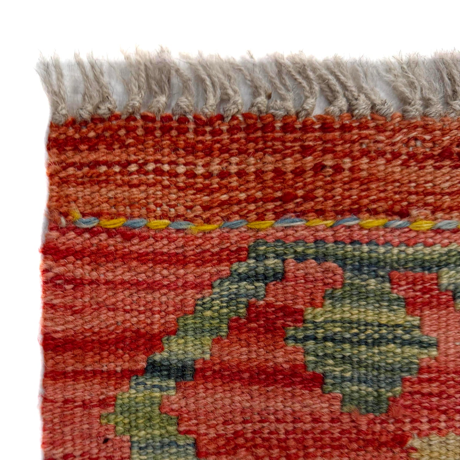 Handmade Multi Kilim Geometric 2x4 ft