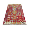 Handmade Multi Kilim Geometric 2x4 ft