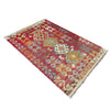 Handmade Multi Kilim Geometric 2x4 ft