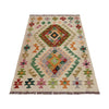 Handmade Multi Kilim Geometric 2x4 ft