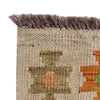 Handmade Multi Kilim Geometric 2x4 ft