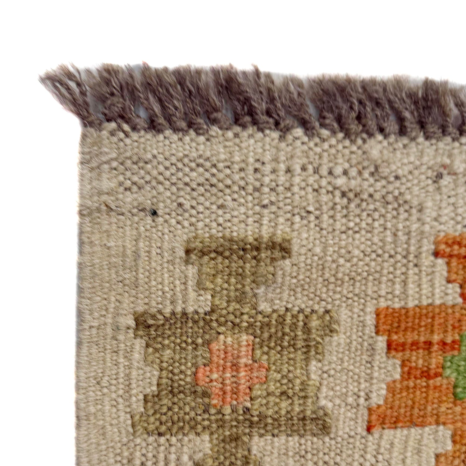Handmade Multi Kilim Geometric 2x4 ft