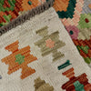Handmade Multi Kilim Geometric 2x4 ft