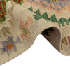 Handmade Multi Kilim Geometric 2x4 ft