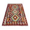 Handmade Multi Kilim Geometric 2x4 ft