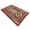 Handmade Multi Kilim Geometric 2x4 ft