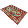 Handmade Multi Kilim Geometric 2x4 ft
