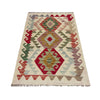 Handmade Multi Kilim Geometric 2x4 ft