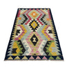 Handmade Multi Kilim Geometric 2x4 ft