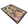 Handmade Multi Kilim Geometric 2x4 ft