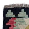 Handmade Multi Kilim Geometric 2x4 ft
