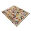 Handmade Multi Kilim Geometric 4x7 ft