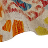 Handmade Multi Kilim Geometric 4x7 ft