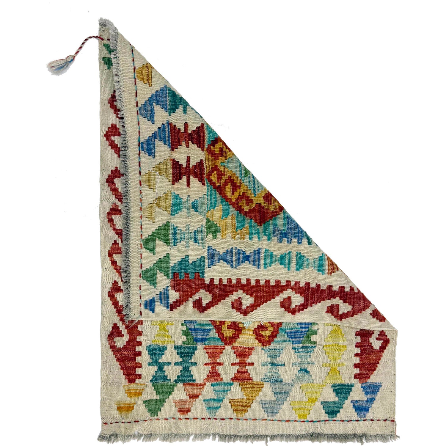 Handmade Multi Kilim Geometric 2x3 ft