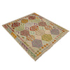 Handmade Multi Kilim Geometric 4x7 ft