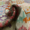 Handmade Multi Kilim Geometric 4x7 ft