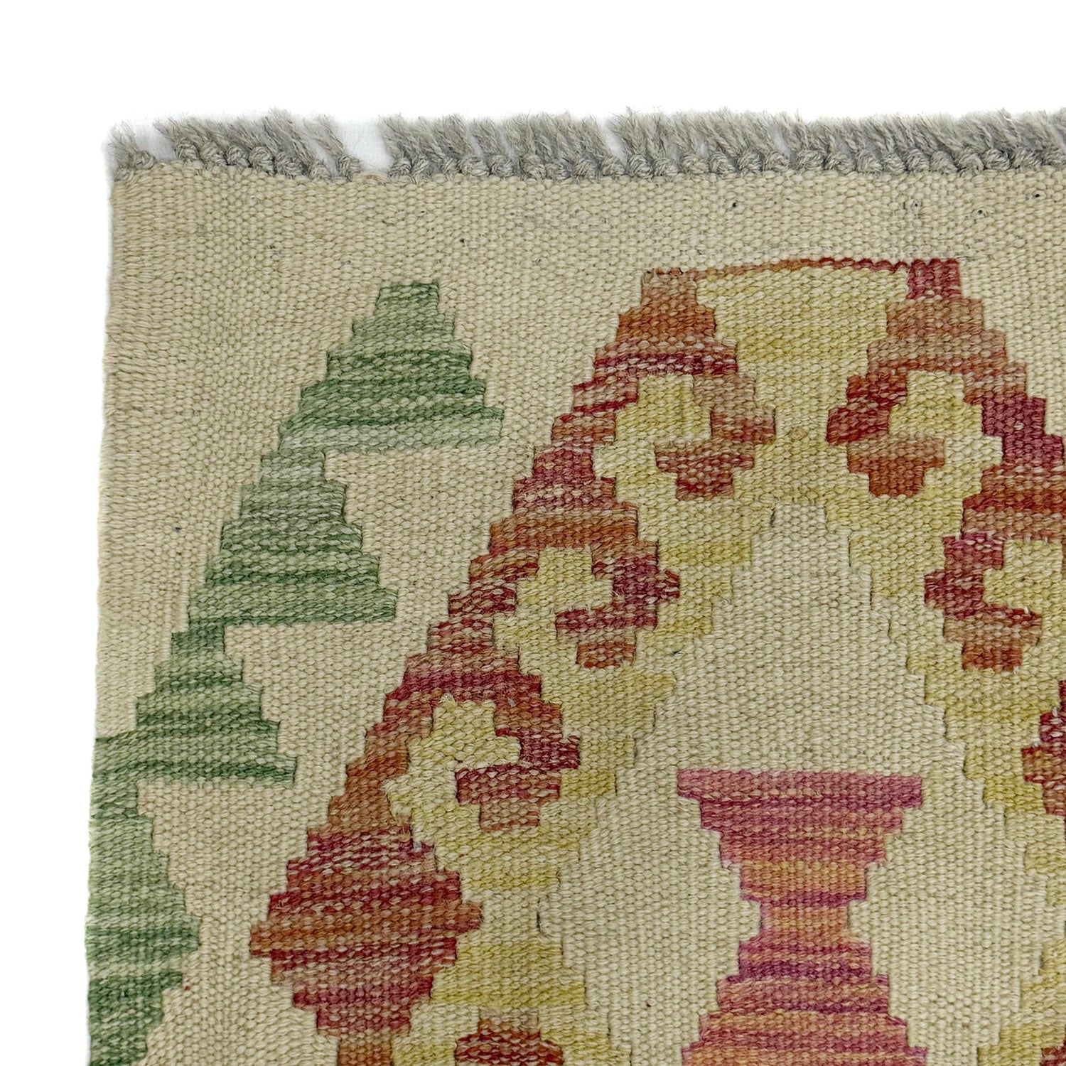 Handmade Multi Kilim Geometric 4x7 ft