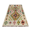 Handmade Multi Kilim Geometric 2x4 ft